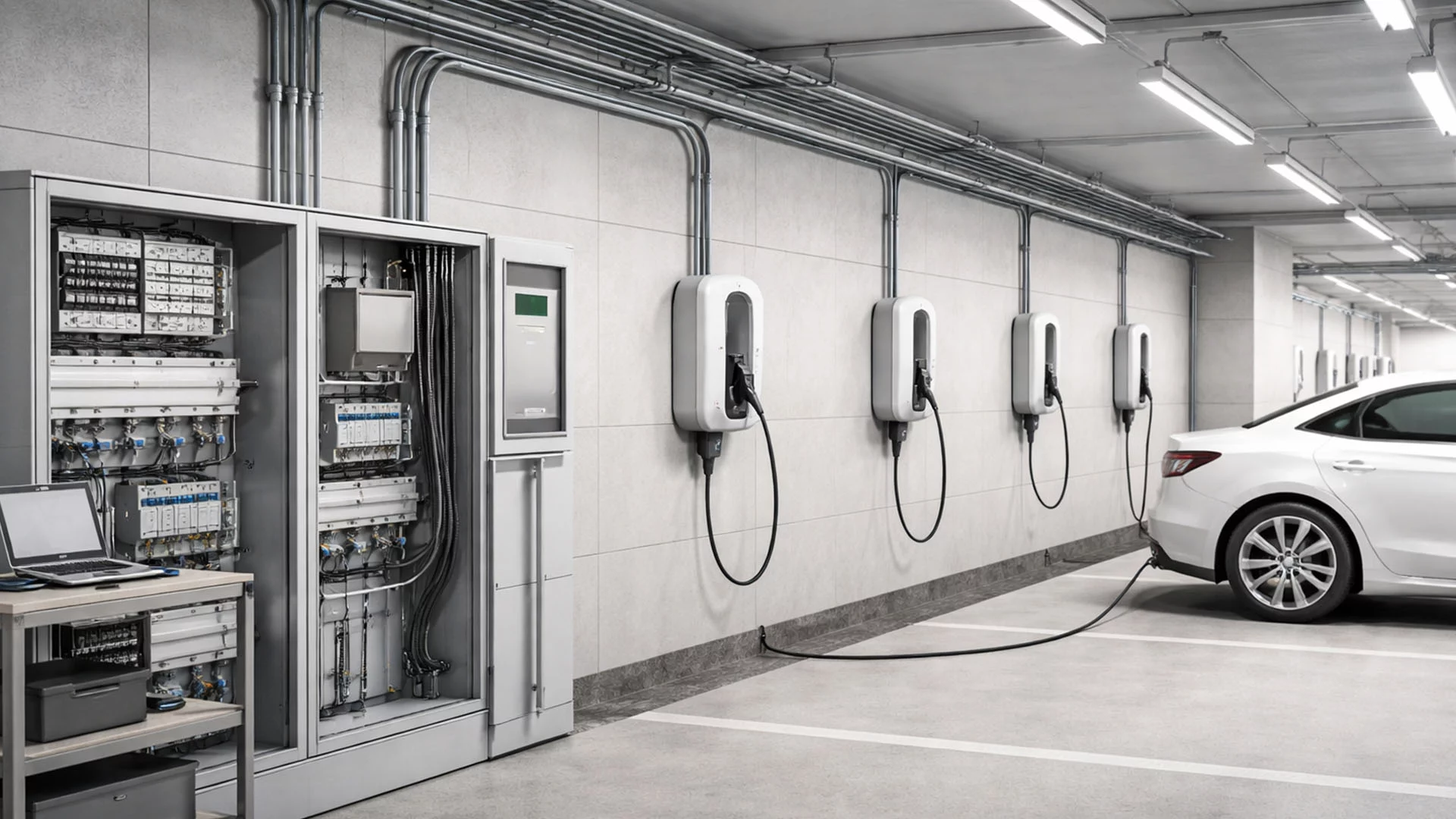 Ladeinfrastruktur Wohnungsbau Image